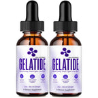 Gelatide Drops, Official Gelatide Supplement Droppers - Maximum Strength, All Natural Keto Liquid Droppers, Advanced Formula Sustain Active Lifestyle & Fitness Goals, Gela Tide Drops Reviews (2 Pack)