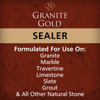 Granite Gold Water-Based Sealer Spray Protection for Granite, Marble, Travertine, Natural Stone Countertops, 24 Fluid Ounces, 1-Pack