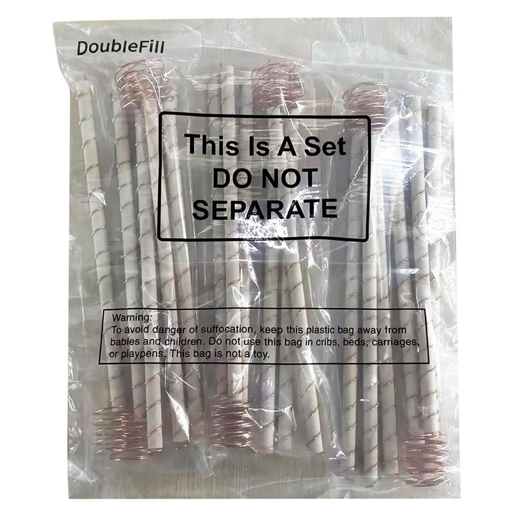 DoubleFill 18 Pcs Electroculture Copper Plant Stakes, 12 Inches