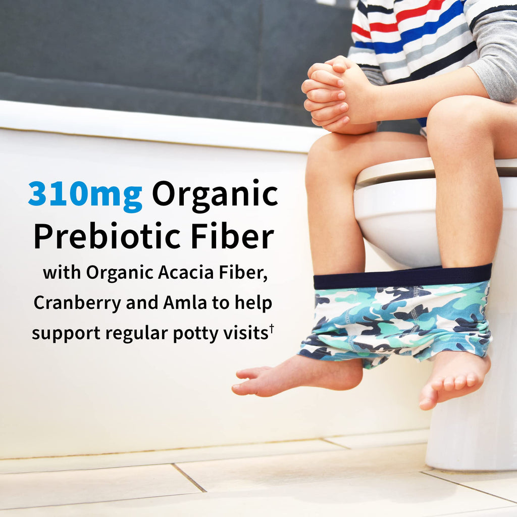 Garden of Life Dr. Formulated Probiotics Organic Kids+ plus Vitamin C & D - Berry Cherry - Gluten, Dairy & Soy Free Immune & Digestive Health Supplement, No Added Sugar, 30 Chewables (Shelf Stable)
