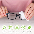 Care Touch Lens Cleaning Wipes with Microfiber Cloths (1 Count)