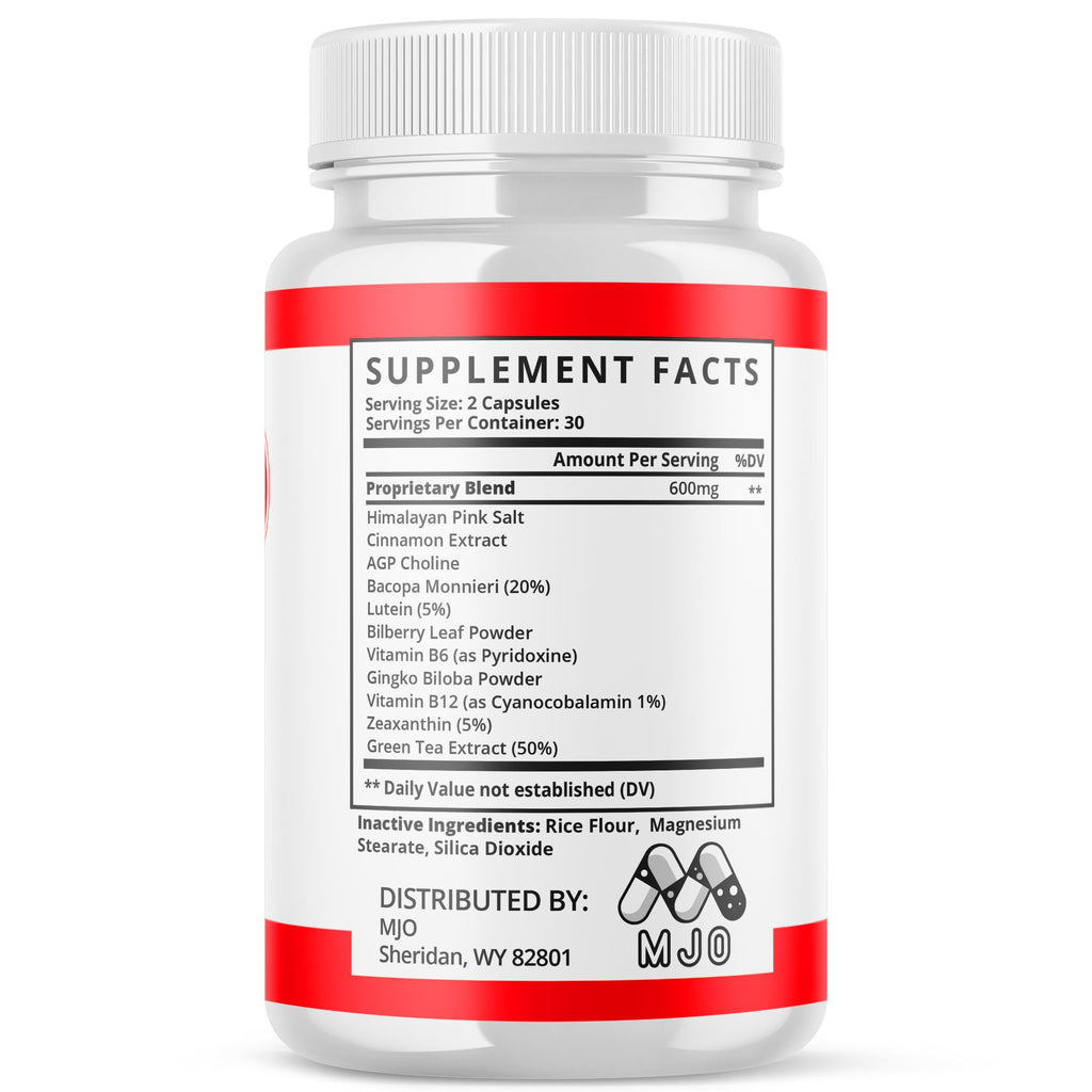 GlucoRX Blood Balance Capsules, Official GlucoRX Blood Support Pills with All Natural Ingredients, Advanced Health and Wellness Support Formula with Maximum Strength Multivitamins (60 Capsules)