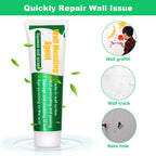 Drywall Repair Kit, 2 Pack Spackle Wall Repair Patch Kit with Scraper, Wall Mending Agent Large Hole Drywall Patch, Easy to Fill Holes in Home Wall and Quick Repair Crack, Plaster Wall Repair