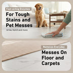 Creative Scents Multipurpose Enzyme Cleaner & Odor Remover | Super Concentrated for Floor, Carpet, Drain | Pet Urine Odor Eliminator | Enzyme Cleaner for Cat Urine & Dog Poop | 1 Gallon - White Tea