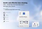 ZEISS AntiFOG wipes, 120 count
