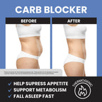 Night Time Fat Burner to Shred While You Sleep | Belly Fat Burner, Carb Blocker and Weight Loss Support Supplements | Lose Weight, Support Metabolism and Fall Asleep | 120 Nighttime Diet Pills