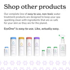 Alkalinity Plus by EcoOne | Natural Water pH Increaser for Hot Tub Application | Chlorine-Free, Phosphate-Free Hot Tub pH Increaser | Increases Alkalinity & Neutralizes pH to Prevent Buildup, 2 Lbs