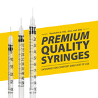 EasyTouch U-100 Insulin Syringes (31G 1.0cc 5/16") - 100ct.