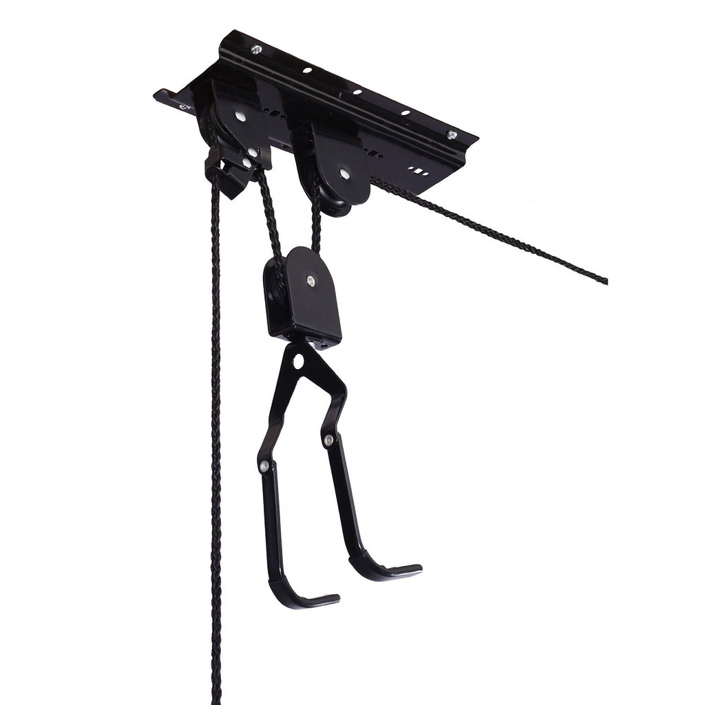 RAD Sportz Bicycle Hoist Quality Garage Storage Bike Lift with 100 lb Capacity Even Works as Ladder Lift Premium Quality
