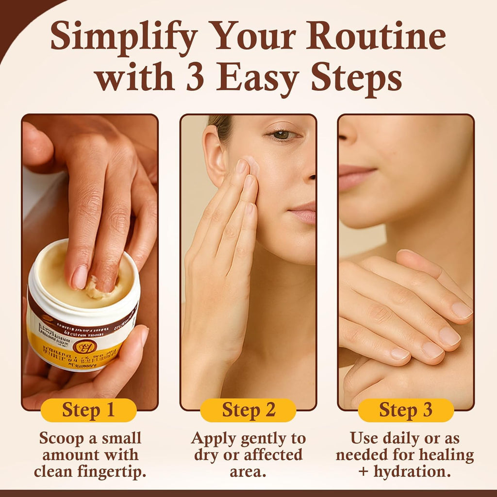 Sweet Bee Magic Organic Honey Bee Balm for Face, Skin & Body - All in One Honey Balm - Beeswax Body Moisturizer - All Natural Aid - 1 jar (2oz)