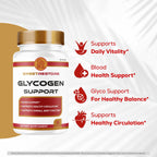 Sweet Restore Glycogen Support - Official Sweet Restore Capsules Advanced Formula with All Natural Ingredients, SweetRestore Glyco Pills for Wellness & Health, 60 Capsules for 1 Month
