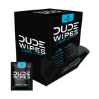 DUDE Wipes Double Deuce Unscented Travel Wipes - 2 Wipes per Pack (40 packs, 80 Count) - On-The-Go Adult Flushable Wipes for Sensitive Skin - Infused with Vitamin E and Aloe - Septic and Sewer Safe