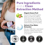 Organic Zinc 25 mg | Whole Food zinc Supplements | Derived from Organic Fruit, Elemental Zinc - Water Extracted, Vegan, GMO-Free - Essential Mineral, Antioxidant, Immune Support, Skin - 60 Servings