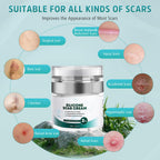 Pumkot Advanced Scar Cream, Silicone Gel for Scars, Professional Scar Removal Cream for Surgical Scars, Stretch Marks, Old and New Scars 1.7 oz(50ml)