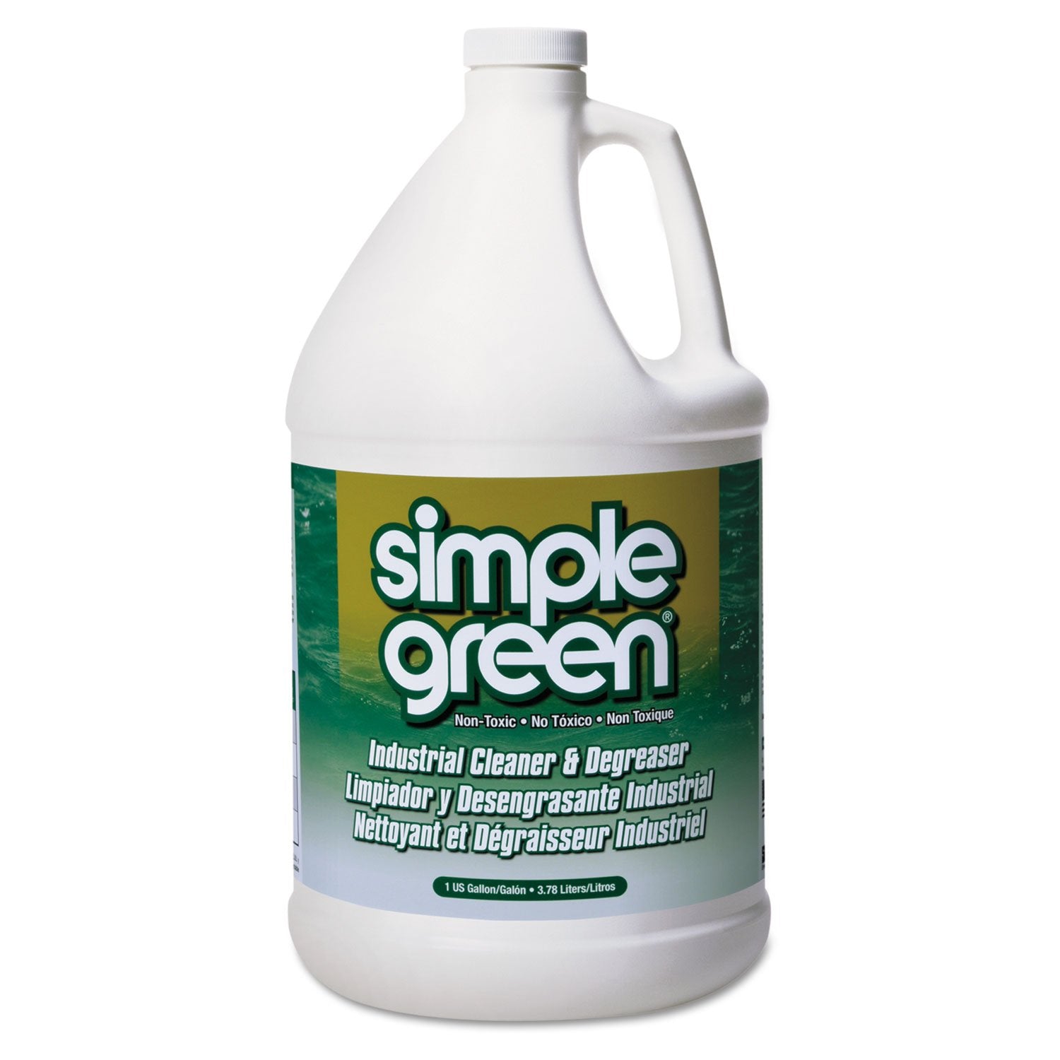 Simple Green 13005CT Industrial Cleaner & Degreaser, Concentrated, 1 gal Bottle (Case of 6)