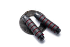 BOOMIBOO Jump Rope, Adjustable Jump Ropes,Skipping Rope Tangle-Free Rapid Speed with Ball Bearings for Women Men Kids,Exercise & Slim Body Jumprope at Home School Gym