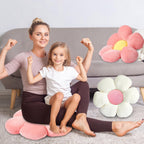 Reginary 4 Pcs Flower Floor Pillow Cushion Kid, Daisy, Fresh, 15.75''