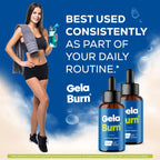Gela Burn Drops - Gela Burn Oral Liquid Drops Advanced Formula, GelaBurn All Natural Ingredients Premium Formula Support for Overall Health & Wellness Reviews, 1 Bottle for 1 Month