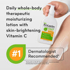 AmLactin Daily Vitamin C Lotion – Brightening Body Lotion for Dry Skin - No-Scrub Exfoliator and Moisturizer with 7% Lactic Acid AHA and Vitamin C, 7.9 oz (Packaging May Vary)