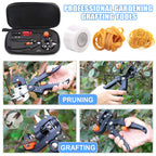 Glarks Professional Garden Fruit Tree Plant Pruning Shears Grafting Cutting Tool Kit with Grafting Tape Rubber Bands