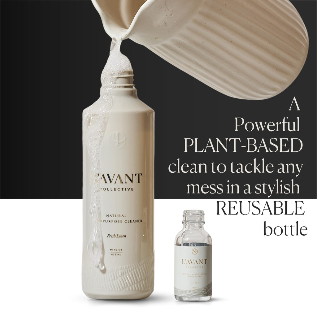 L'AVANT Collective Multipurpose Surface Cleaner | Provides a Powerful Clean to Remove Grease & Grime | Fresh Linen Scent (16 Fl oz)