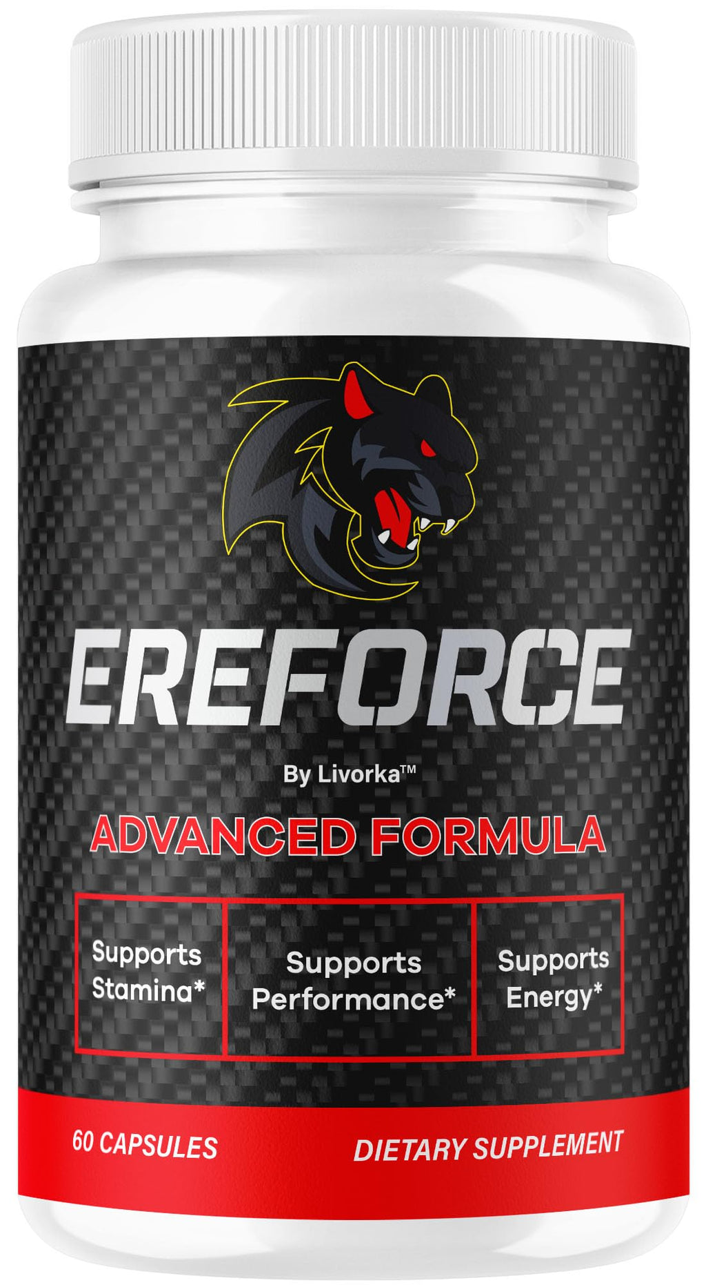 Ereforce - Ereforce Capsules Advanced Daily Formula Premium All Natural Ingredients- Maximum Strength, EreforcePills Support Reviews for Overall Health and Wellness, 60 Capsules for 1 Month