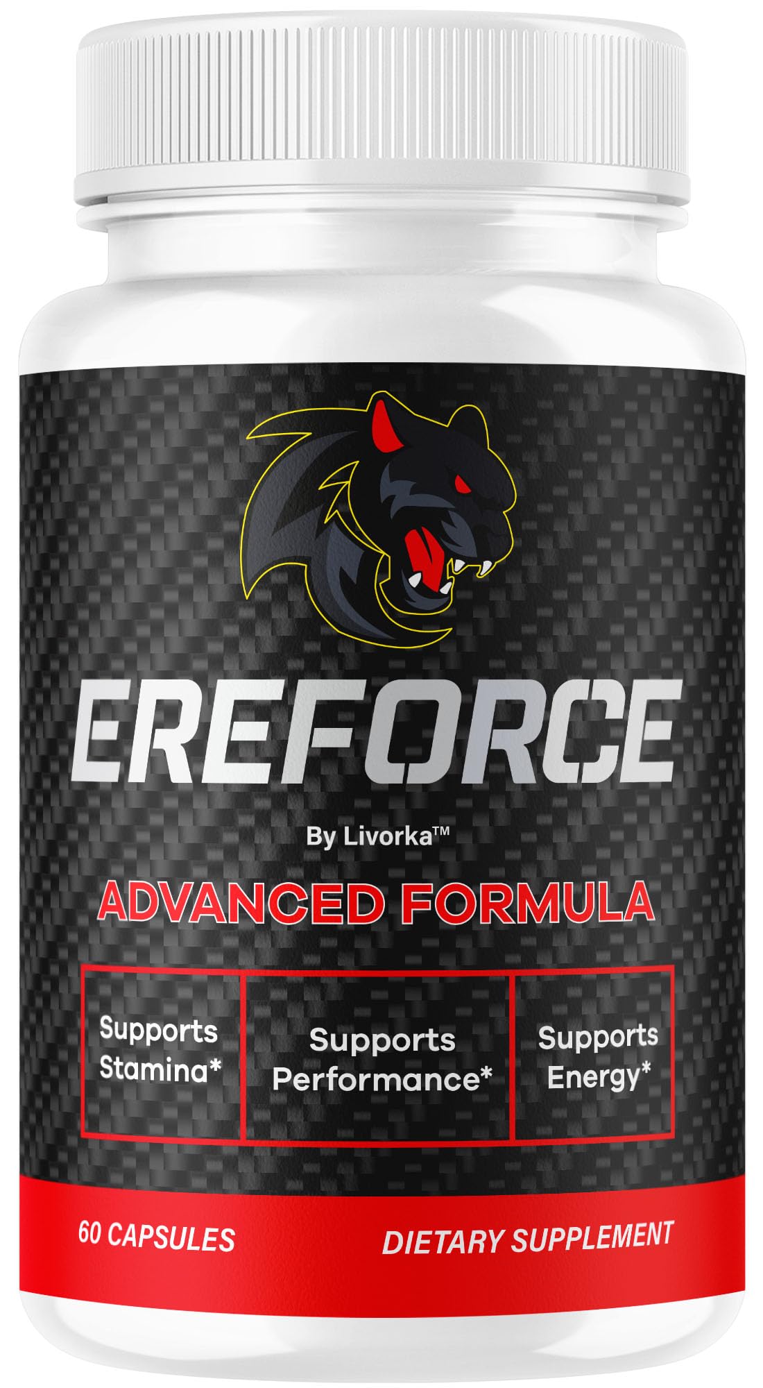 Ereforce - Ereforce Capsules Advanced Daily Formula Premium All Natural Ingredients- Maximum Strength, EreforcePills Support Reviews for Overall Health and Wellness, 60 Capsules for 1 Month