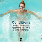 AquaDoc 3 in 1 Hot Tub Weekly Care - Concentrated Spa Water Conditioning Treatment with Cleaner and Clarifier Support to Help Reduce Residue and Improve Water Appearance - Made in USA - 16 oz