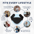 YConnect Ostomy Belt for Men & Women | Colostomy Ostomy Bag Covers for Sports | Discreet Ileostomy Belt | Ostomy Bag Cover | Ostomy Wrap Abdomen | Inner Pocket to Hold Ostomy Pouch (Black, Large)