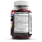 Clean Nutra Melatonin Gummies 10mg | Sleep Aid Valerian Root L-Theanine Vitamin B6 C Lemon Balm Magnesium Hibiscus Beta Carotene Saffron & Chamomile Rest Support Supplement Raspberry Flavor