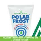 Med-Fit Pain Relief Gel by Polar Frost - Soothe Aches, Sprains, Inflammation, Post-Operative Swelling - Quick Absorbing & Deep Penetrating Relief - Pack of 6