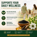 Ethiopian Black Seed Oil Capsules, with 5% Thymoquinone & Carvacrol, Digestive Balance & Daily Wellness, Non-GMO, Gluten-Free, 60 Count Softgels