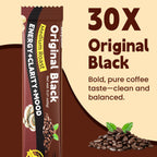 WepBio Mushroom Coffee Original Black 11 in 1 Adaptogenic Mushrooms Blend with Ashwagandha KSM-66,Lions Mane,Reishi,Turkey Tail Instant Mushroom Coffee for Boost Energy, Focus 30 Servings