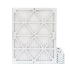 Glasfloss 20x25x1 MERV 10 (FPR 5-6) Pleated Air Filters Box of 6. Actual Size: 19-1/2 x 24-1/2 x 7/8