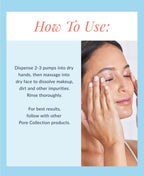 DHC Pore Cleansing Oil, Facial Cleansing Oil, Makeup Remover, Unclog Pores, Residue-Free, Fragrance and Colorant Free, 5 fl. oz.