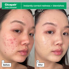 Dr.Jart+ Cicapair Redness Rescue Regimen Korean Skin Care Set with Centella Asiatica | 4 Piece Travel Size Value Gift Set