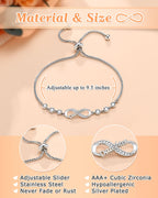 UNGENT THEM Daughter Birthday Gifts from Mom Mother Adult Daughter Bracelet