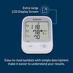 OMRON Silver Blood Pressure Monitor for Home Use & Upper Arm Blood Pressure Cuff - #1 Doctor & Pharmacist Recommended Brand - Clinically Validated - Connect App