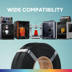 OVERTURE PLA Filament 1.75mm PLA 3D Printer Filament, 1kg Cardboard Spool (2.2lbs), Dimensional Accuracy +/- 0.02mm, Fit Most FDM Printer (Wine)