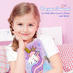 homicozy Kids Unicorn Diary with Lock and Key,Tie-Dye Fuzzy Journal for Girls Ages 6 And Up,Hardcover Notebook with 160 Pages,Cute Stationery Unicorn Gift for Girls