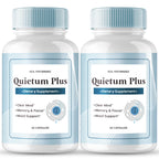 Quietum Plus Tinnitus Relief for Ringing Ears, Official Quietum Plus Tinnitus Relief Original Supplement Pills, Ring Clear Advanced Formula for Healthy Ear, QuietumPlus Reviews (2 Pack)