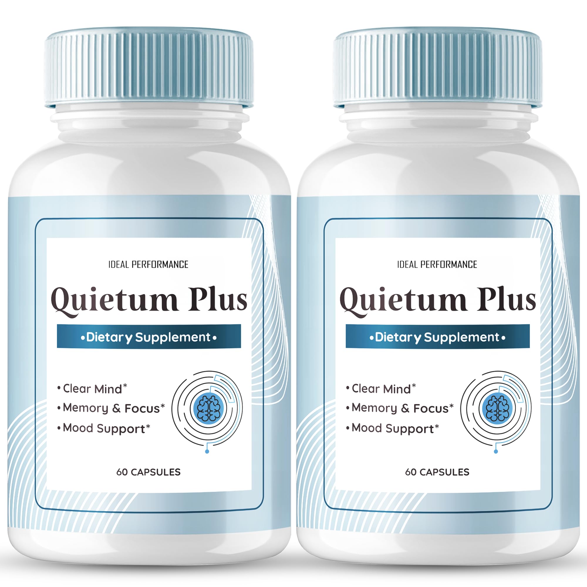 Quietum Plus Tinnitus Relief for Ringing Ears, Official Quietum Plus Tinnitus Relief Original Supplement Pills, Ring Clear Advanced Formula for Healthy Ear, QuietumPlus Reviews (2 Pack)