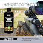 Flitz Tumbler Media Additive - 7.6oz Bottle of USA-Made Brass Cleaner Reloading Liquid for Ammo, Copper, & All Metals - Ammonia-Free Tumbling Polish to Remove Oxidation, Powder Residue (1 Pack)