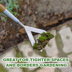 Haliaeetus Women's Dutch Hoe, 51'' Long Handle Dutch Hoe Weeder for Weeds