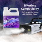 Fog Machine Liquid for Halloween Party and Events, Medium Density, 32oz