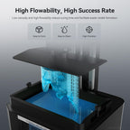 ANYCUBIC ABS-Like Resin Pro 2, Upgraded 8K 3D Printer Resin with Enhanced Strength and Toughness, High Precision, Low Odor, Wide Compatibility for All LCD Resin 3D Printers (Clear Blue, 1kg)