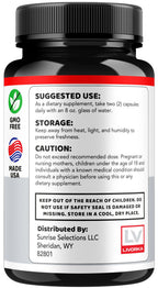 Gluco Extend - Gluco Extend Capsules Supports Healthy Levels All Natural Ingredients, GlucoExtend Pills Maximum Strength, Glucoextend Advanced Supplement Formula, 60 Capsules for 1 Month