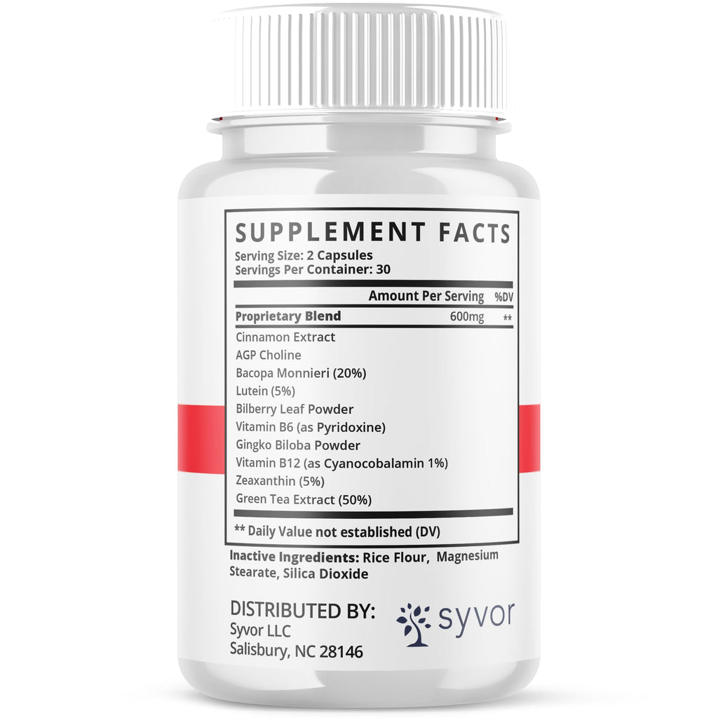 Gluco Advance Capsules, Official Gluco Advance Supplement Pills with All Natural Ingredients, Advanced Formula Supplement with Maximum Strength Premium Vitamins for Women & Men (60 Capsules)