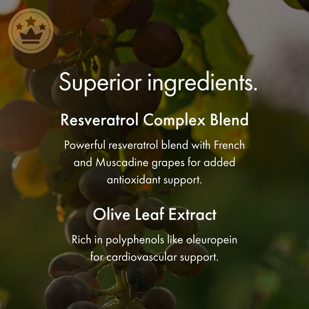 NAOMI Italian Citrus Bergamot 500mg + Resveratrol, Award-Winning Cardiologist Dvlpd, Supports Normal Cholesterol & Healthy Cellular Function, 7 Key Polyphenols, Resveratrol & Olive Leaf, 90-Day Supply