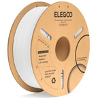 ELEGOO PLA Plus 3D Printer Filament 1.75mm White 1KG, Tougher & Stronger